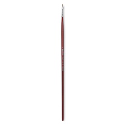 Escoda Bravo Light Ox Hair Brush - Bright, Long Handle, Size 1