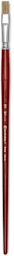 Bravo Light Ox Hair Brushes - Bright Brush shown upright