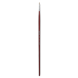 Escoda Bravo Light Ox Hair Brush - Long Filbert, Long Handle, Size 1