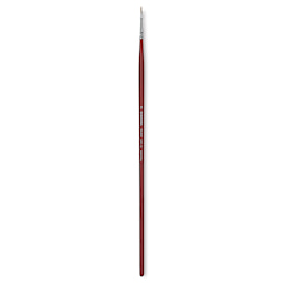 Escoda Bravo Light Ox Hair Brush - Flat, Long Handle, Size 0