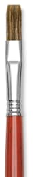 Bravo Light Ox Hair Brushes - Closeup of tip of Flat Brush