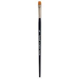 Dynasty Finest Golden Synthetic Brush - Flat Wash, Refill Brush, 1/4"