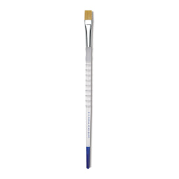 Royal & Langnickel Soft Grip Golden Taklon Brush - Wash, Long Handle, Size 8