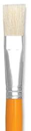 Princeton Children's Series 5950 Brushes - Closeup of Flat brush