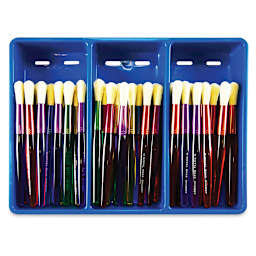 Royal & Langnickel Big Kid’s Choice Chubby Bristle Brush Class Pack - Round