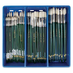 Royal Langnickel Regis Classroom Caddie Set - Rounds and Flats, Set of 72