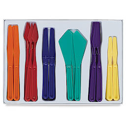 Royal & Langnickel Palette Knife Classroom Value Pack - Assorted knives in package storage tray