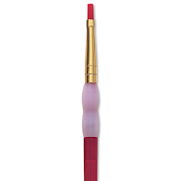 Royal & Langnickel Big Kids' Choice Lil' Grippers Brush - Series BK63 Shader, Size 2, Short Handle