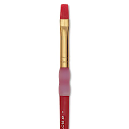 Royal & Langnickel Big Kids' Choice Lil' Grippers Brush - Series BK63 Shader, Size 8, Short Handle