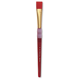 Royal & Langnickel Big Kids' Choice Lil' Grippers Brush - Series BK63 Shader, Size 3/4", Short Handle