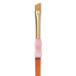Royal & Langnickel Big Kids' Choice Lil' Grippers Brush - Series BK65 Angular, Size 1/4", Short Handle