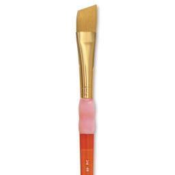 Royal & Langnickel Big Kids' Choice Lil' Grippers Brush - Series BK65 Angular, Size 3/4", close-up