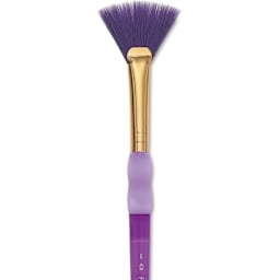 Royal & Langnickel Big Kids' Choice Lil' Grippers Brush - Series BK68 Fan, Size 6, Short Handle