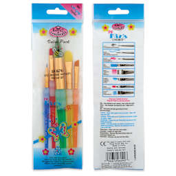 Royal & Langnickel Big Kid's Choice Lil' Grippers Synthetic Brushes - Round Variety, Set of 5