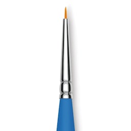 Princeton Select Synthetic Brush - Spotter, Mini Handle, Size 20/0 (close-up)