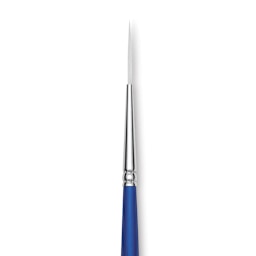 Summit Series 6850 White Soft Synthetic Brushes - Closeup of Liner Brush