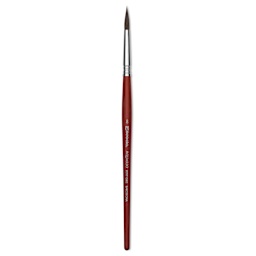 Escoda Aquario Squirrel Hair Brush - Round, Short Handle, Size 8