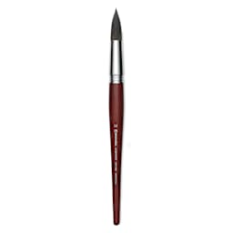Escoda Aquario Squirrel Hair Brush - Round, Short Handle, Size 22