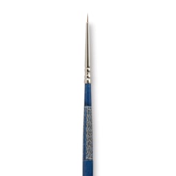 Escoda Optimo Kolinsky Sable Brush - Pointed Round, Short Handle, Size 5/0