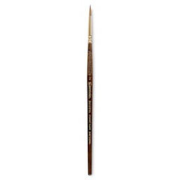 Escoda Reserva Kolinsky-Tajmyr Sable Brush - Pointed Round, Short Handle, Size 2 (full length)