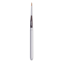 Escoda Barroco Toray Gold Synthetic Travel Brush - Round, Size 2
