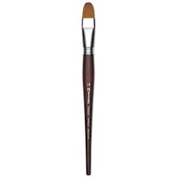 Escoda Prado Tame Synthetic Brush - Bright, Short Handle, Size 18