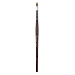 Escoda Prado Tame Synthetic Brush - Filbert, Short Handle, Size 8