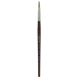 Escoda Prado Tame Synthetic Brush - Round, Short Handle, Size 6