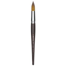 Escoda Prado Tame Synthetic Brush - Round, Short Handle, Size 22