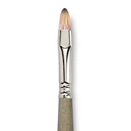Escoda Tadami Synthetic Mongoose Brush - Bright, Short Handle, Size 14