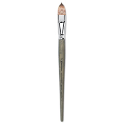 Escoda Tadami Synthetic Mongoose Brush - Filbert, Short Handle, Size 12