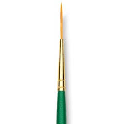 Princeton Good Synthetic Golden Taklon Brush - Liner, Short Handle, Size 2