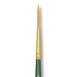 Princeton Good Synthetic Golden Taklon Brush - Liner, Short Handle, Size 4