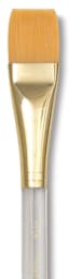 Princeton Good Synthetic Golden Taklon Brush - Wash, Short Handle, Size 3/4"