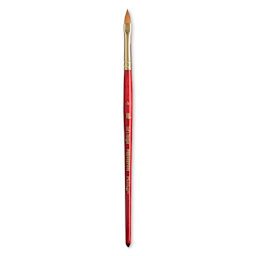 Princeton Heritage Sable Brush - Cat’s Tongue, Short Handle, Size 6