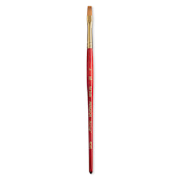 Princeton Heritage Sable Brush - Flat Shader, Short Handle, Size 6