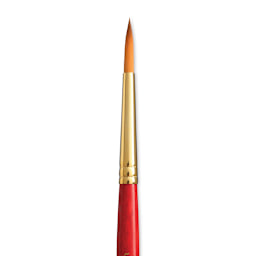 Princeton Heritage Sable Brush - Round, Short Handle, Size 5 close up