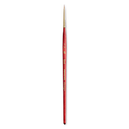 Princeton Heritage Sable Brush - Round, Short Handle, Size 3/0