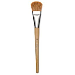 Blick Mega Golden Taklon Brush - Mega Filbert, Short Handle, Size 30