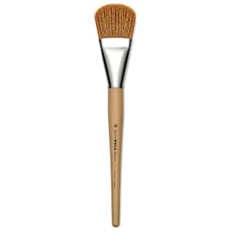 Blick Mega Golden Taklon Brush - Mega Filbert, Short Handle, Size 40