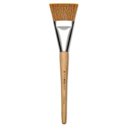 Blick Mega Golden Taklon Brush - Mega Flat, Short Handle, Size 50