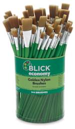 Blick Economy Golden Nylon Brush Set - Set of 144