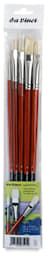 Da Vinci Maestro 2 Hog Bristle Brushes - Package of Set of 5 shown upright