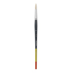 Princeton Snap! Natural Bristle Brush - Round, Long Handle, Size 8
