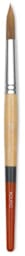 Princeton Snap! Golden Taklon Brush - Round, Short Handle, 12''