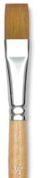 Princeton Snap! Golden Taklon Brush - Stroke, Short Handle, Size 1/2'' (Close-up)