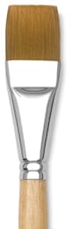 Princeton Snap! Golden Taklon Brush - Wash, Short Handle, Size 1 (Close-up)