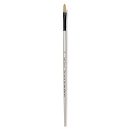 Robert Simmons Simply Simmons Chungking Hog Bristle Brush - Filbert, Long Handle, Size 4