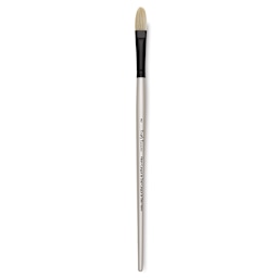 Robert Simmons Simply Simmons Chungking Hog Bristle Brush - Filbert, Long Handle, Size 8