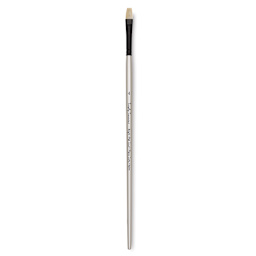 Robert Simmons Simply Simmons Chungking Hog Bristle Brush - Bright, Long Handle, Size 4